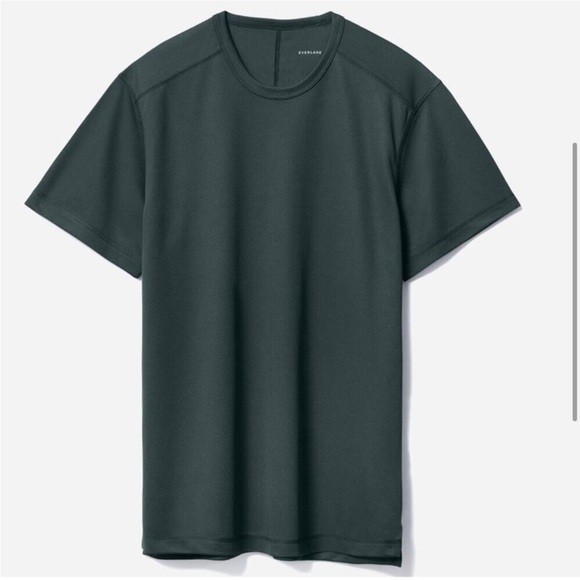 Everlane Uniform Men M Evergreen Mesh Short Sleeve Lightweight The Sport Tee - Picture 2 of 11